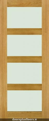 HP1G Oak Frosted Glass