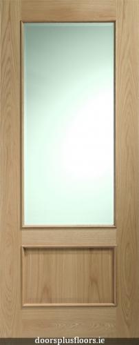 Oak Andria Clear Bevelled  Glass