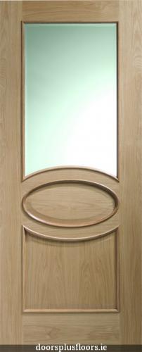 Oak Calabria With Clear Glass